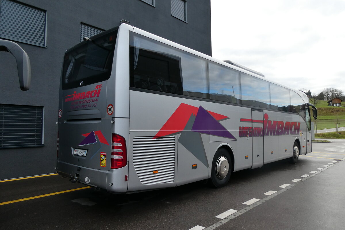 (282'645) - Imbach, Wolhusen - LU 15'601 - Mercedes am 29. November 2025 in Winterthur, Daimler Buses