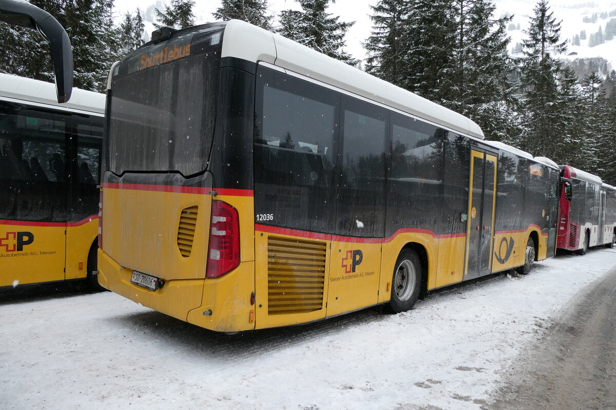 (283'960) - Steiner, Messen - SO 20'606/PID 12'036 - Mercedes am 10. Januar 2026 in Adelboden, Unter dem Birg