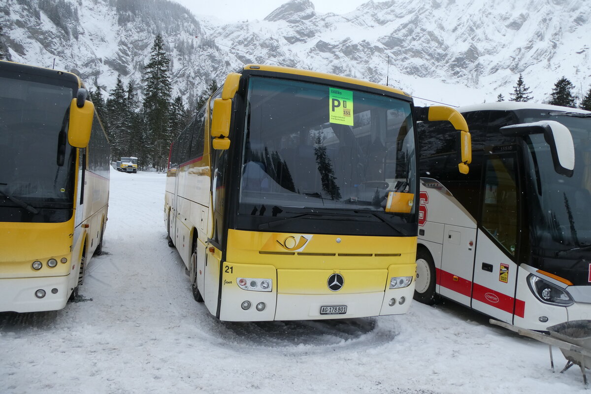 (283'973) - Tschannen, Zofingen - Nr. 21/AG 178'801 - Mercedes am 10. Januar 2026 in Adelboden, Unter dem Birg