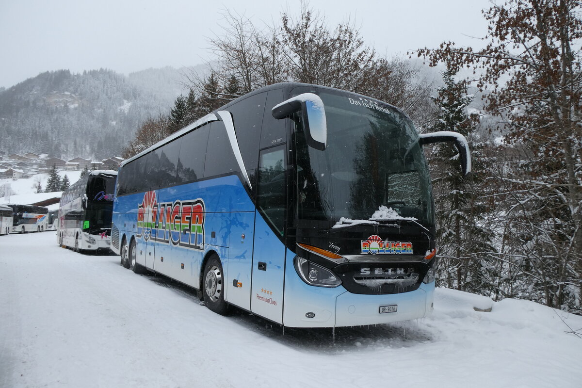 (283'995) - Bolliger, Untersch�chen - UR 9076 - Setra am 10. Januar 2026 in Adelboden, ASB