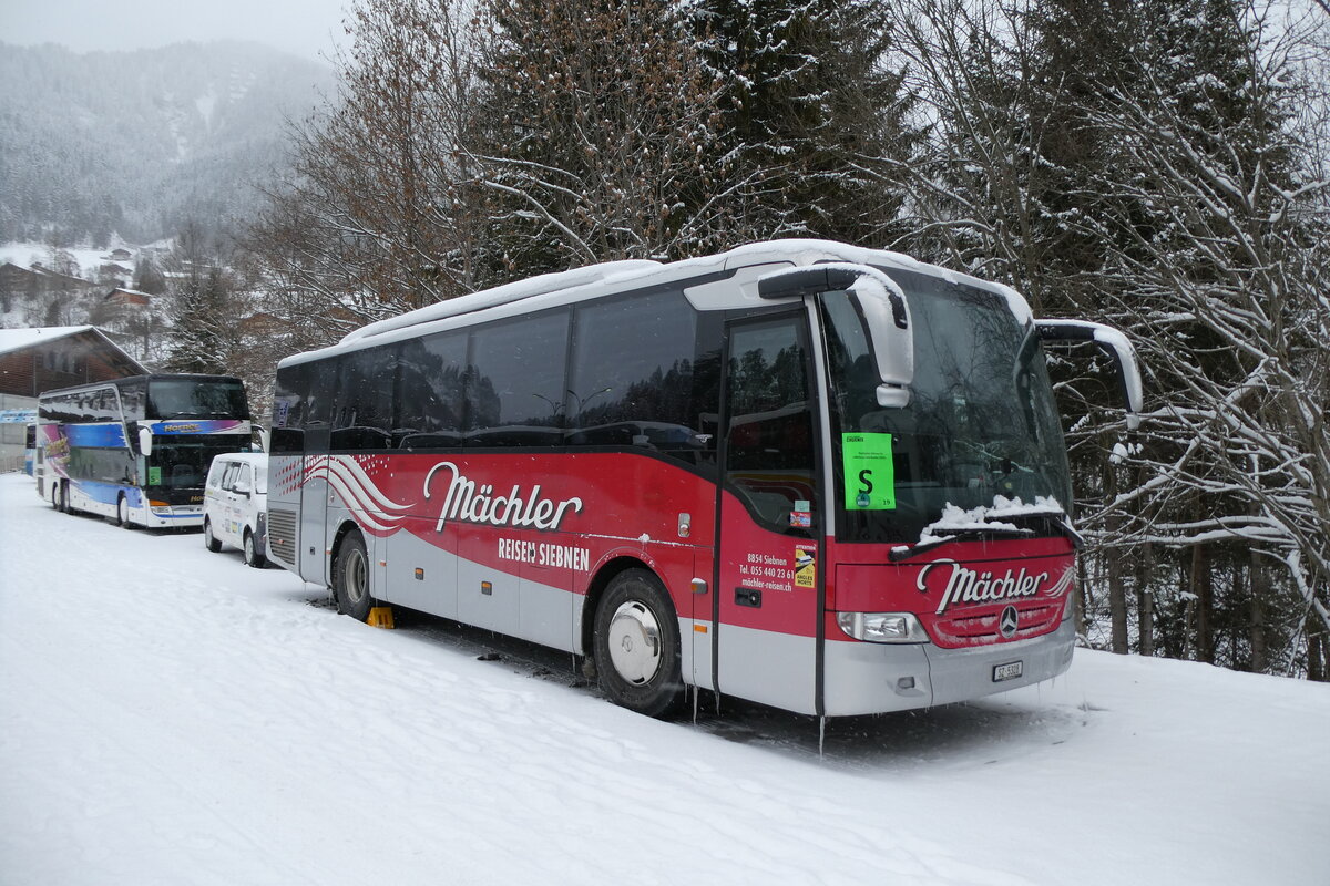 (284'000) - M�chler, Siebnen - SZ 5328 - Mercedes am 10. Januar 2026 in Adelboden, ASB