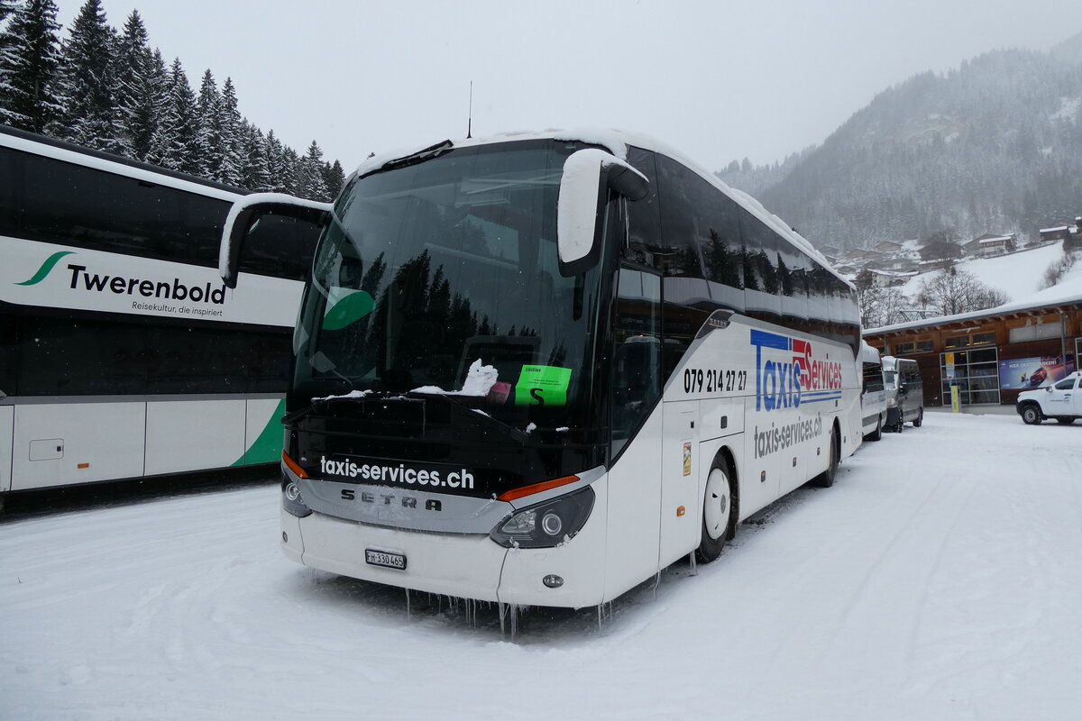 (284'025) Taxis-Services, Granges-Paccot - FE 330'465 - Setra am 10. Januar 2026 in Adelboden, ASB