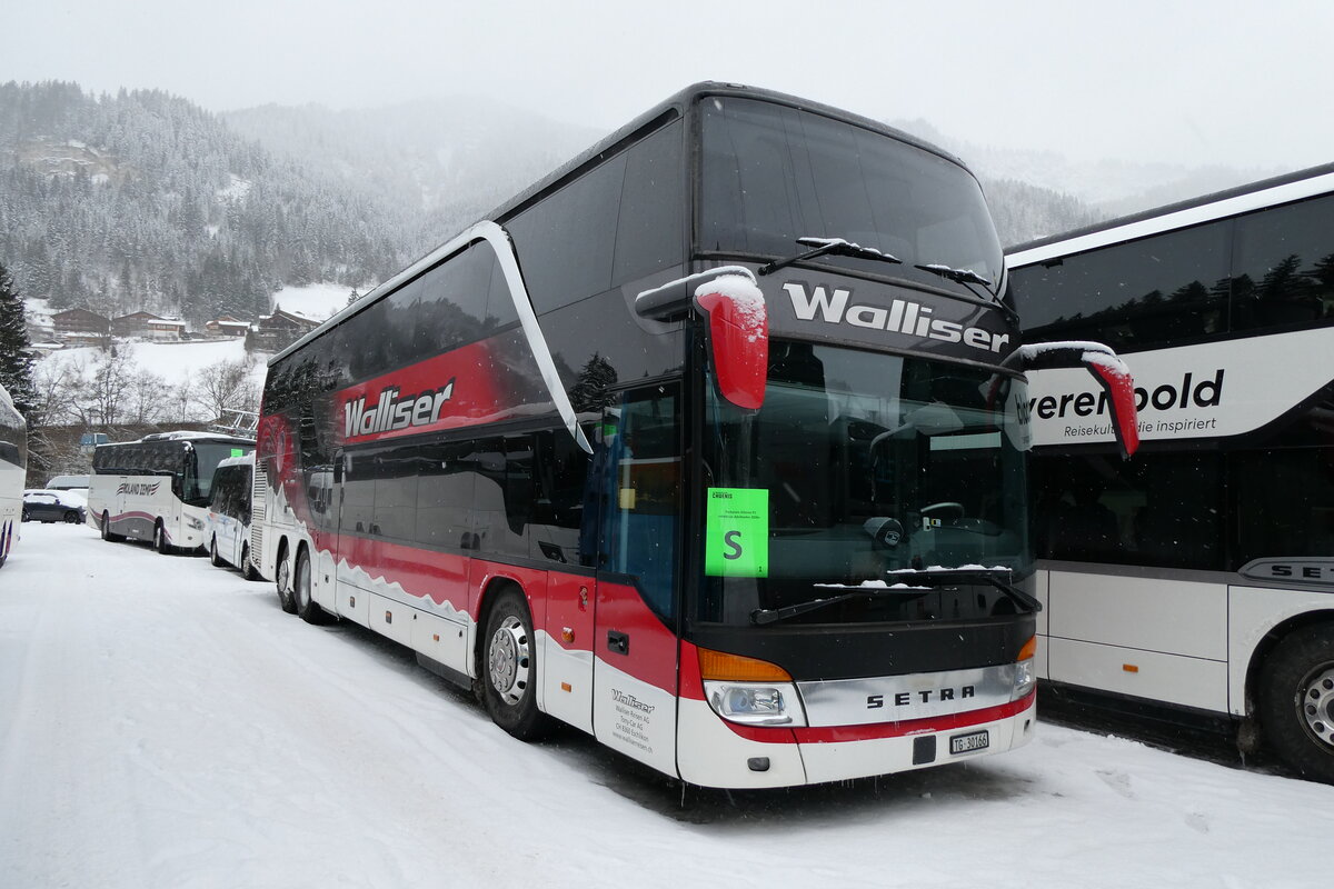(284'047) - Walliser, Eschlikon - Nr. 12/TG 30'166 - Setra am 10. Januar 2026 in Adelboden, ASB
