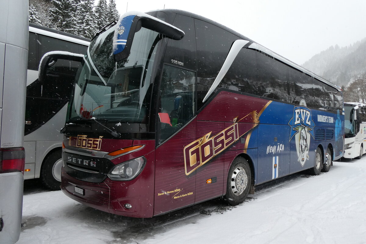 (284'064) - G�ssi, Horw - LU 183'829 - Setra am 10. Januar 2026 in Adelboden, ASB