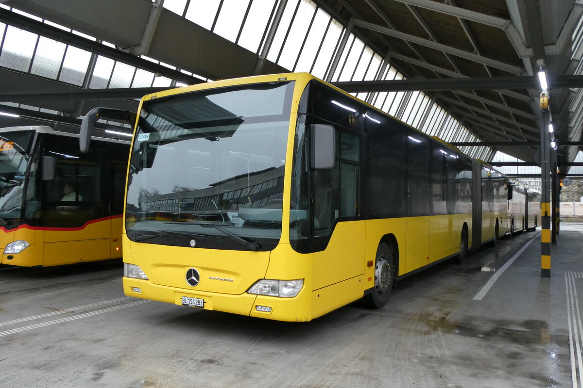 (284'423) - PostAuto Nordschweiz - BL 154'283/PID 12'419 - Mercedes (ex AAGL Liestal Nr. 98) am 29. Januar 2026 in Bern, Postautostation