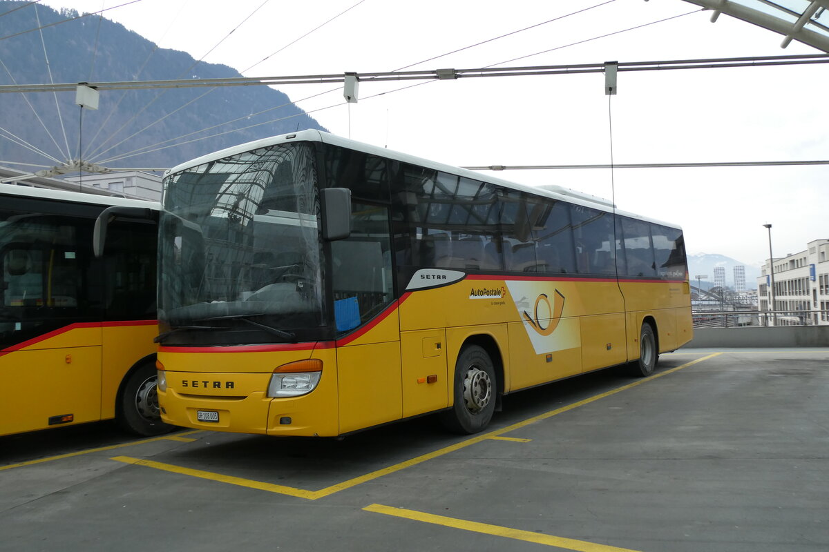 (284'653) - TpM, Mesocco - Nr. 5/GR 108'005/PID 10'181 - Setra am 6. Februar 2026 in Chur, Postautostation