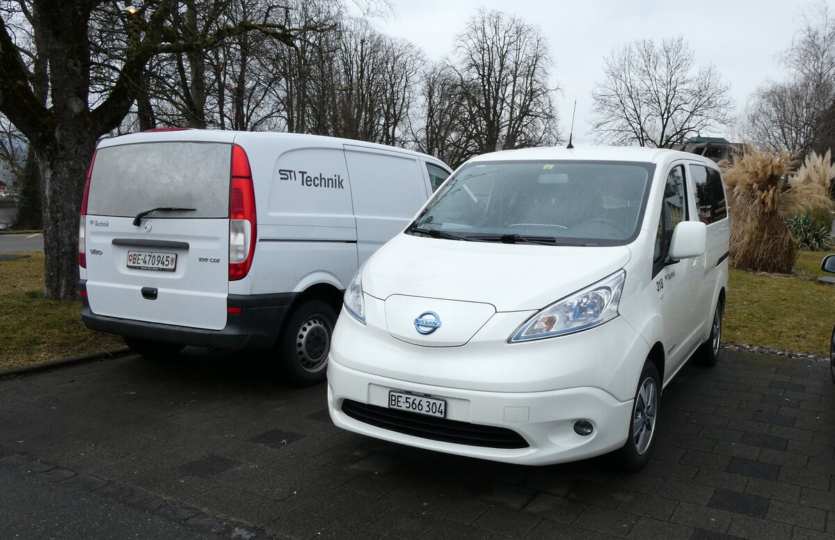 (284'943)  STI Thun - Nr. 318/BE 566'304 - Nissan am 19. Februar 2026 in Thun, Garage