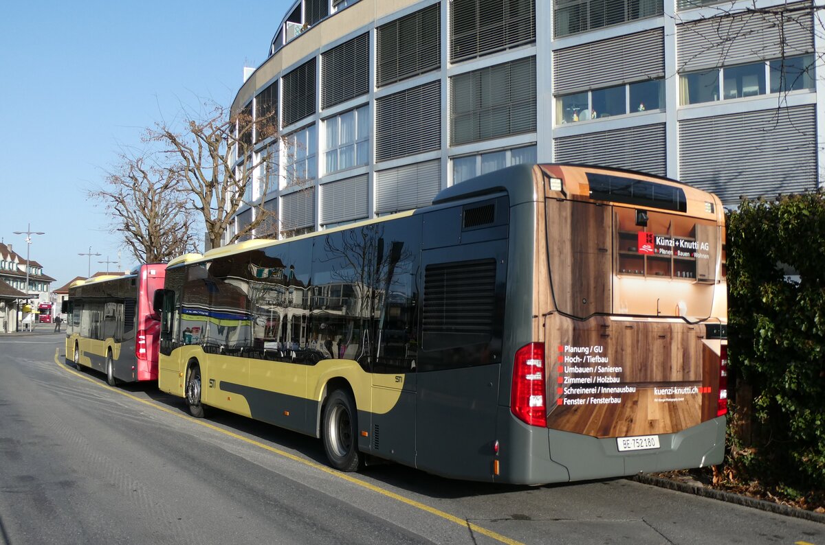 (285'205) - STI Thun - Nr. 180/BE 752'180 - Mercedes am 5. M�rz 2026 bei der Schiffl�ndte Thun
