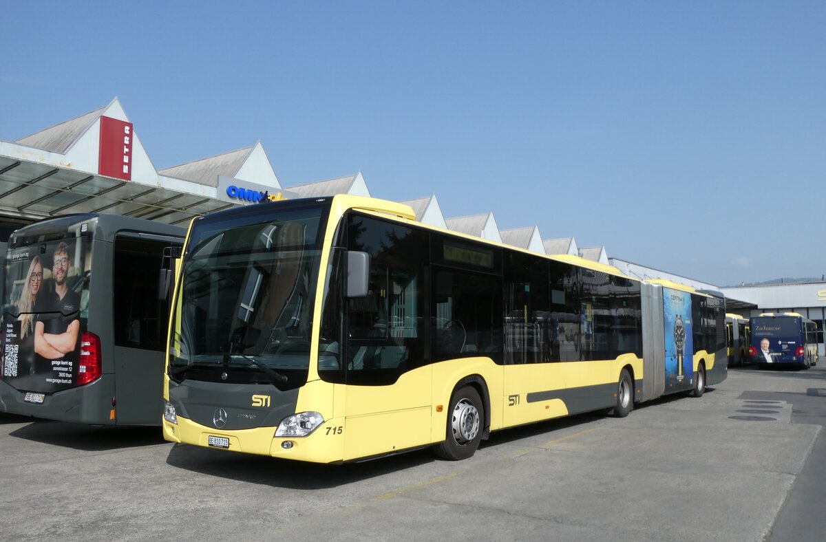 (285'316) - STI Thun - Nr. 715/BE 810'715 - Mercedes am 8. M�rz 2026 in Thun, Garage