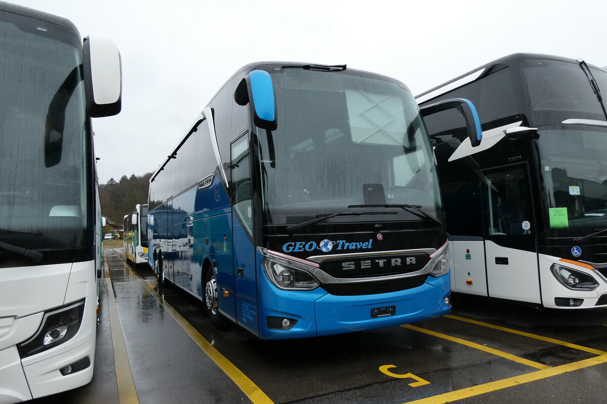(285'404) - GEO Travel, Effretikon - Setra am 14. M�rz 2026 in Winterthur, Daimler Buses