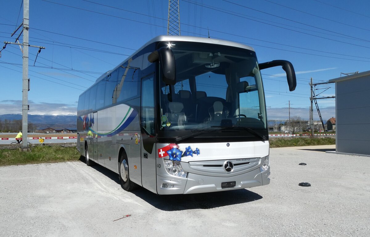 (285'906) - STI Thun - Nr. 40 - Mercedes (ex Oberland Reisen, Thun Nr. 40) am 4. April 2026 in Kerzers, Murtenstrasse