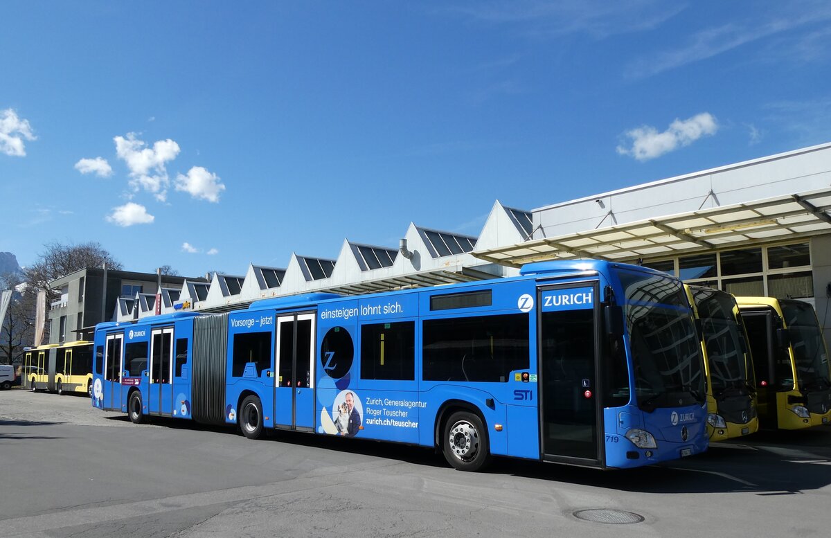 (285'969) - STI Thun - Nr. 719/BE 904'719 - Mercedes am 5. April 2026 in Thun, Garage