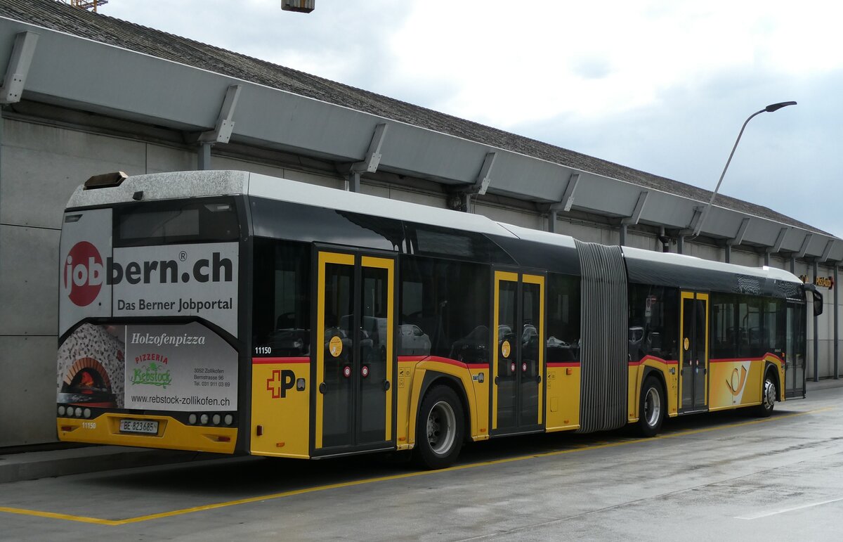 (286'065) - PostAuto Bern - Nr. 11'150/BE 823'685/PID 11'150 - Solaris (ex Nr. 685) am 10. April 2026 in Bern, Postautostation