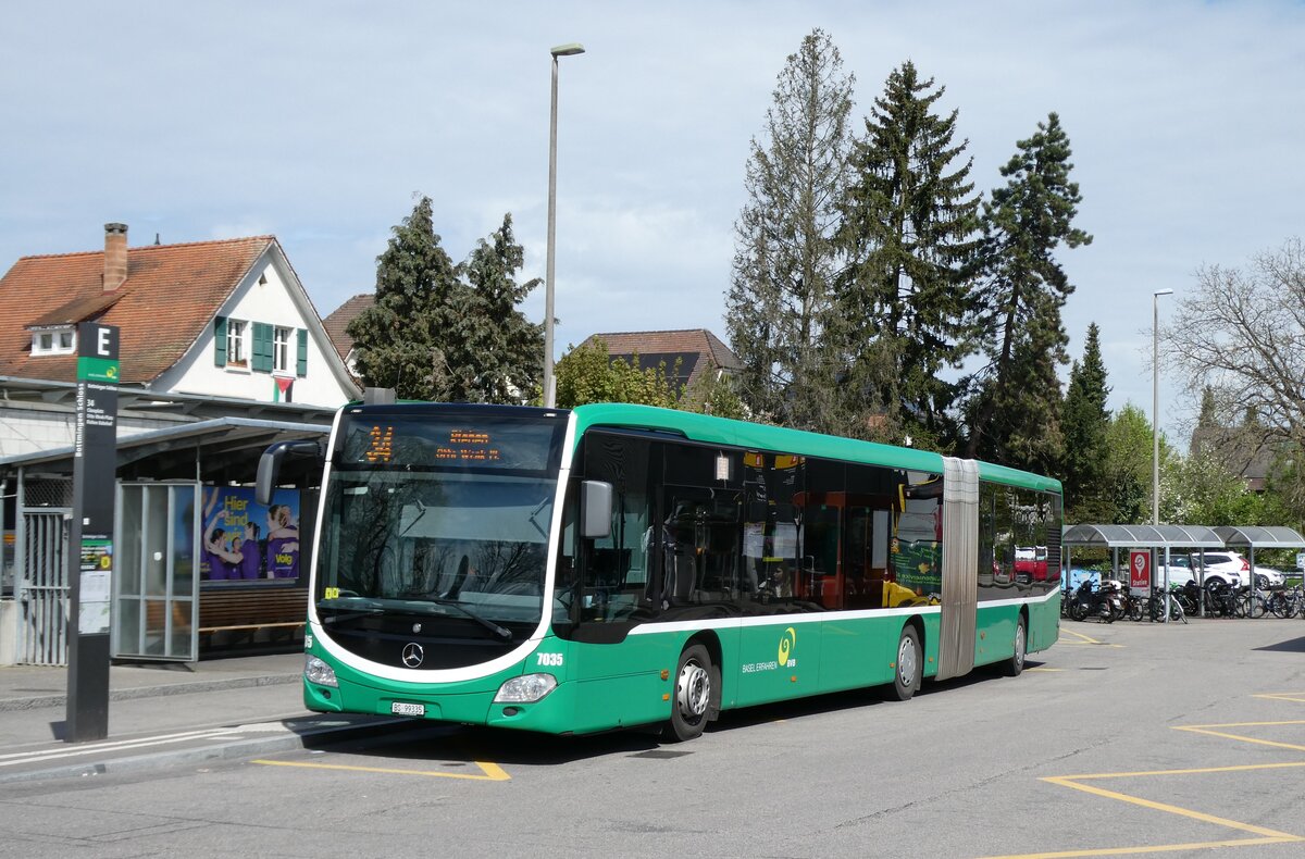 (286'214) - BVB Basel - Nr. 7035/BS 99'335 - Mercedes am 16. April 2026 in Bottmingen, Schloss