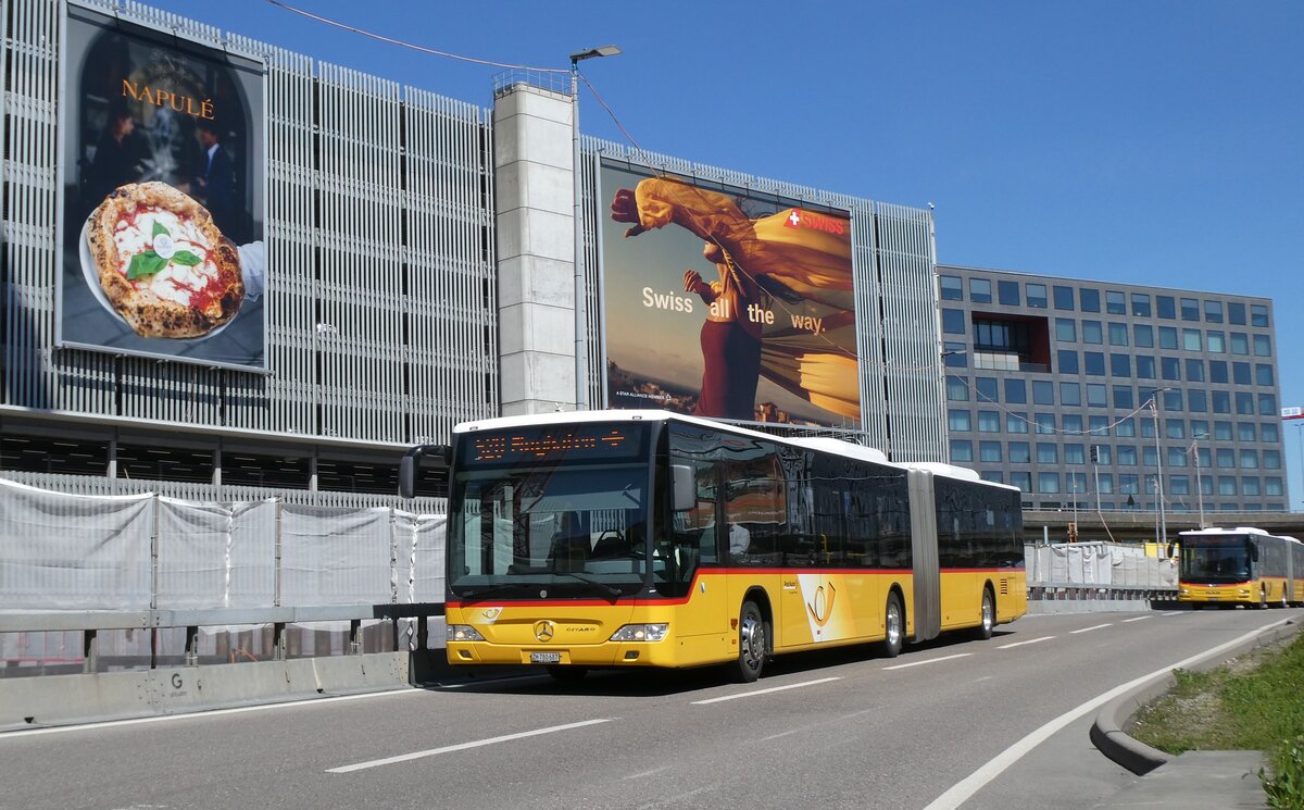(286'302) - PostAuto Z�rich - Nr. 286/ZH 780'687/PID 5666 - Mercedes am 23. April 2026 in Z�rich-Flughafen