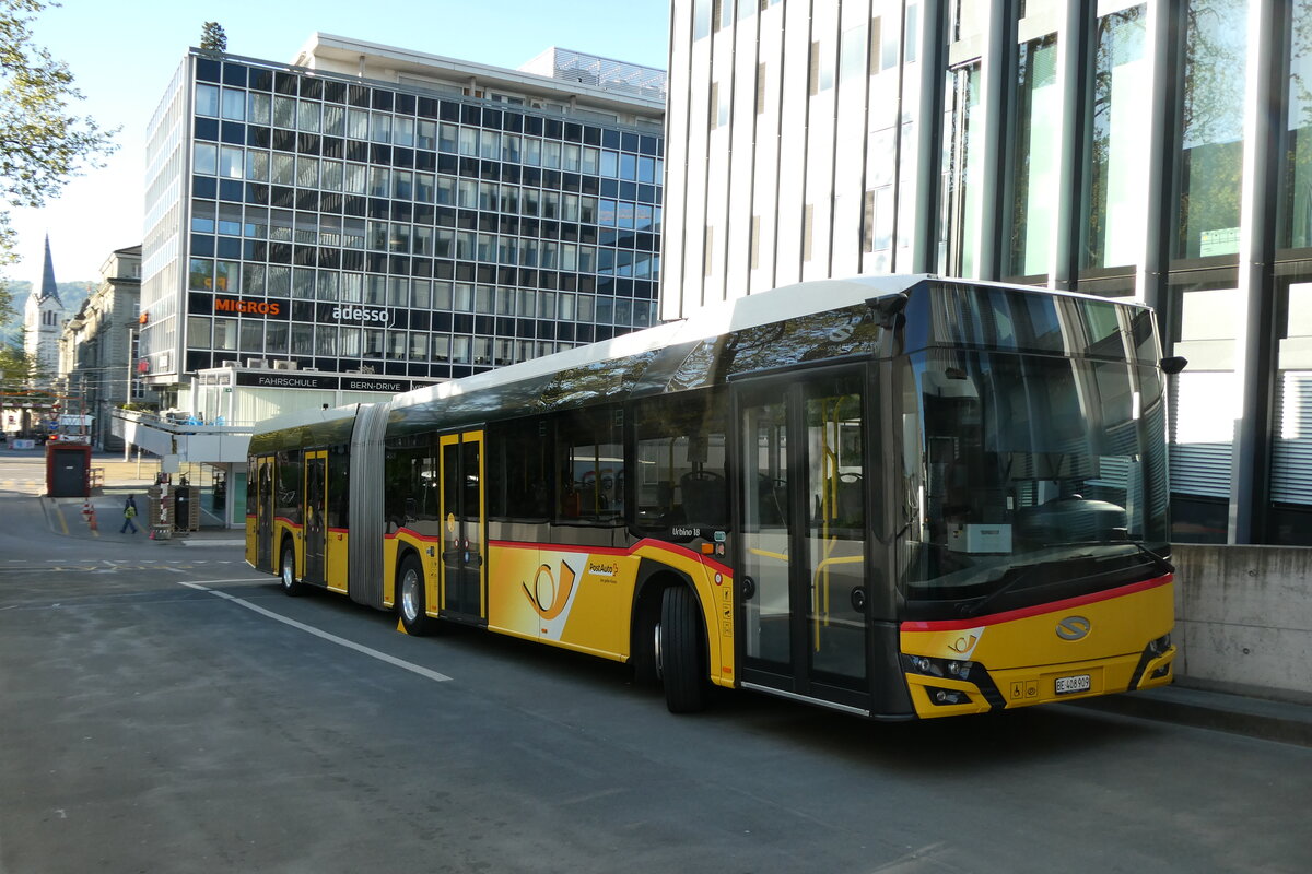 (286'360) - PostAuto Bern - Nr. 11'632/BE 408'909/PID 11'632 - Solaris am 25. April 2026 in Bern, Postautostation