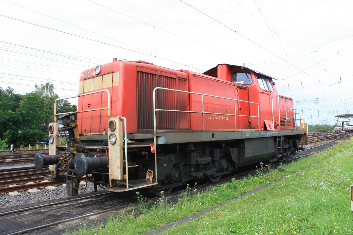 294 659-8 am 22. August 2014 in Koblenz-Ltzel.