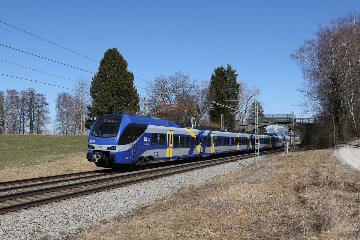 430 329 war am 23. Mrz 2022 bei bersee in Richtung Mnchen unterwegs.