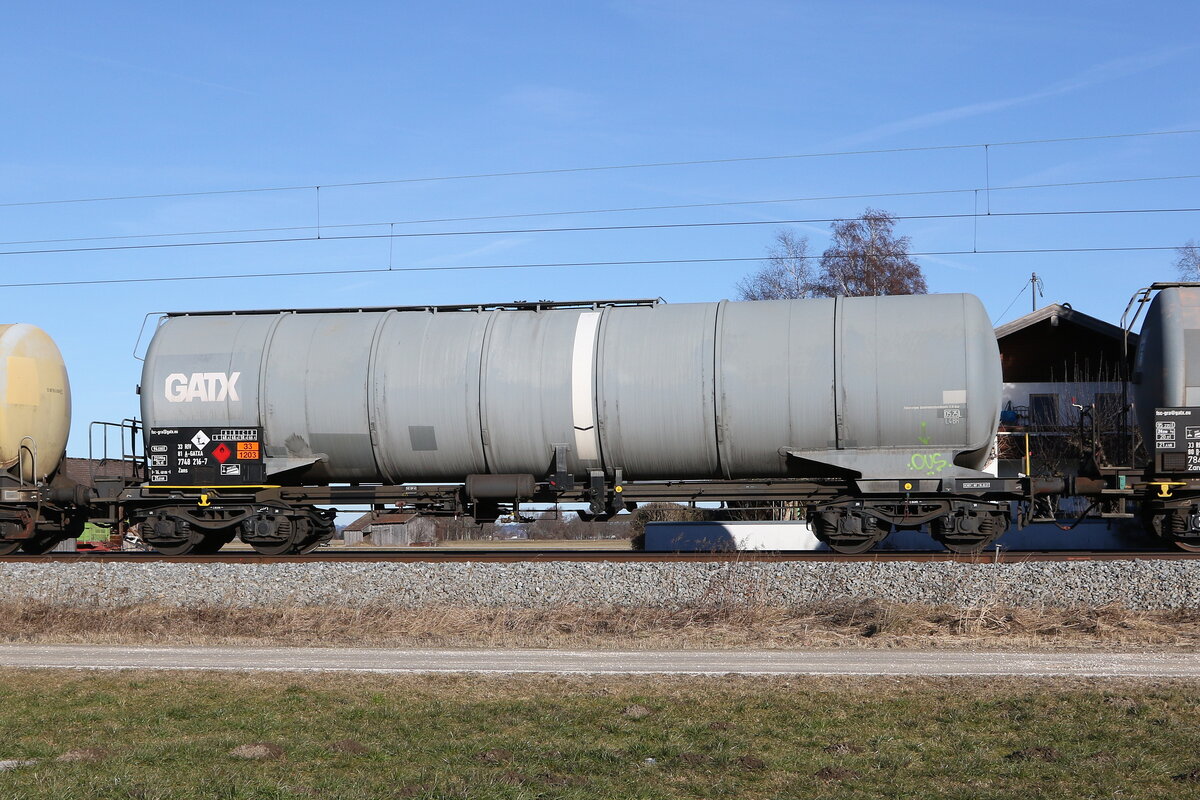 7748 216 (Zans) von  GATX  am 10. Februar 2022 bei bersee.