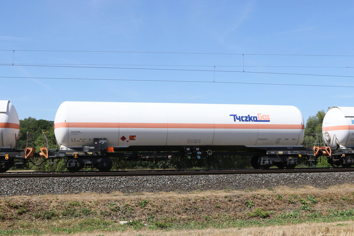 7813 443 (Zags) von  Tyczka-Gas  am 8. August 2022 bei Himmelstadt.