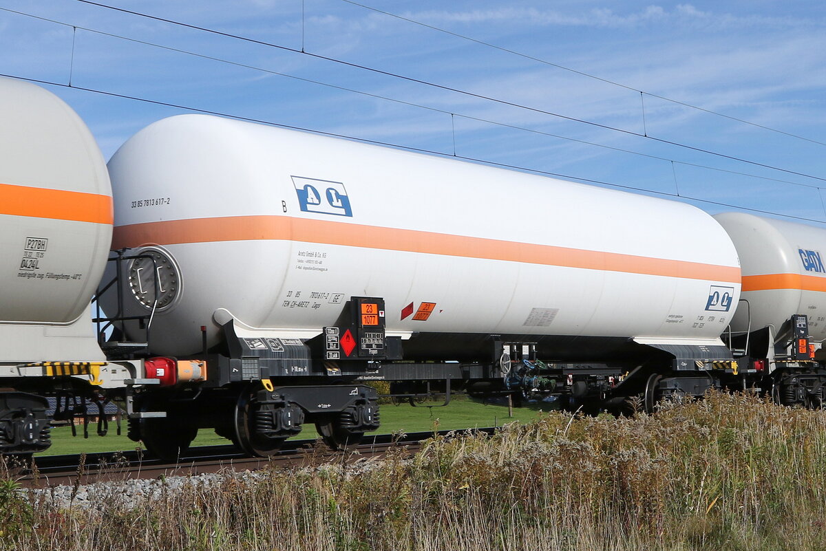 7813 617 (Zags) der  Aretz GmbH  am 20. Oktober 2021 bei bersee.