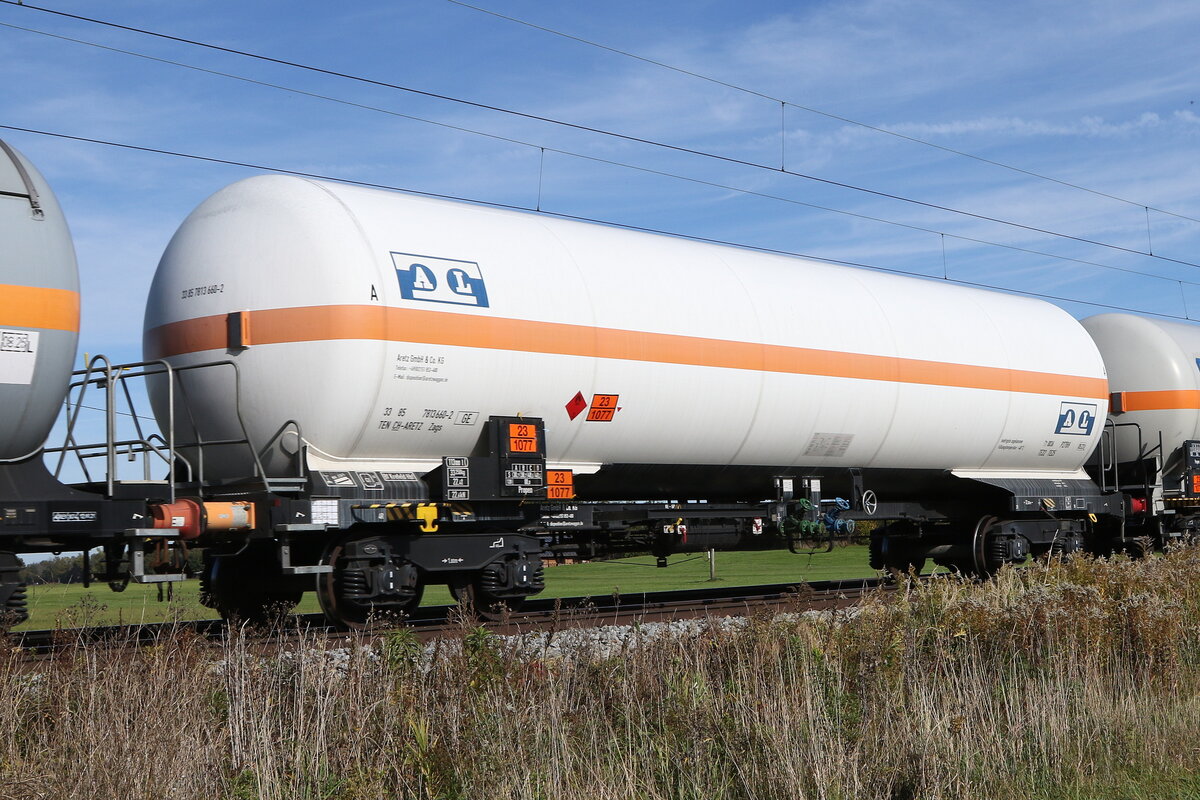 7813 660 (Zags) der  Aretz GmbH  am 20. Oktober 2021 bei bersee.