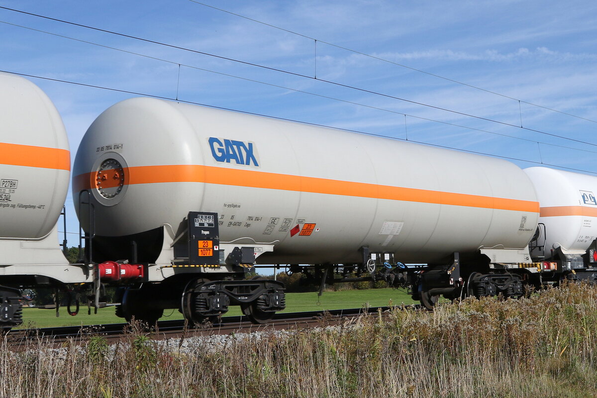 7814 014 (Zags) von  GATX  am 20. Oktober 2021 bei berseee.