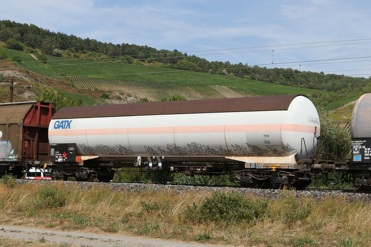 7818 220 (Zags) von  GATX  am 5. August 2022 bei Thngersheim.