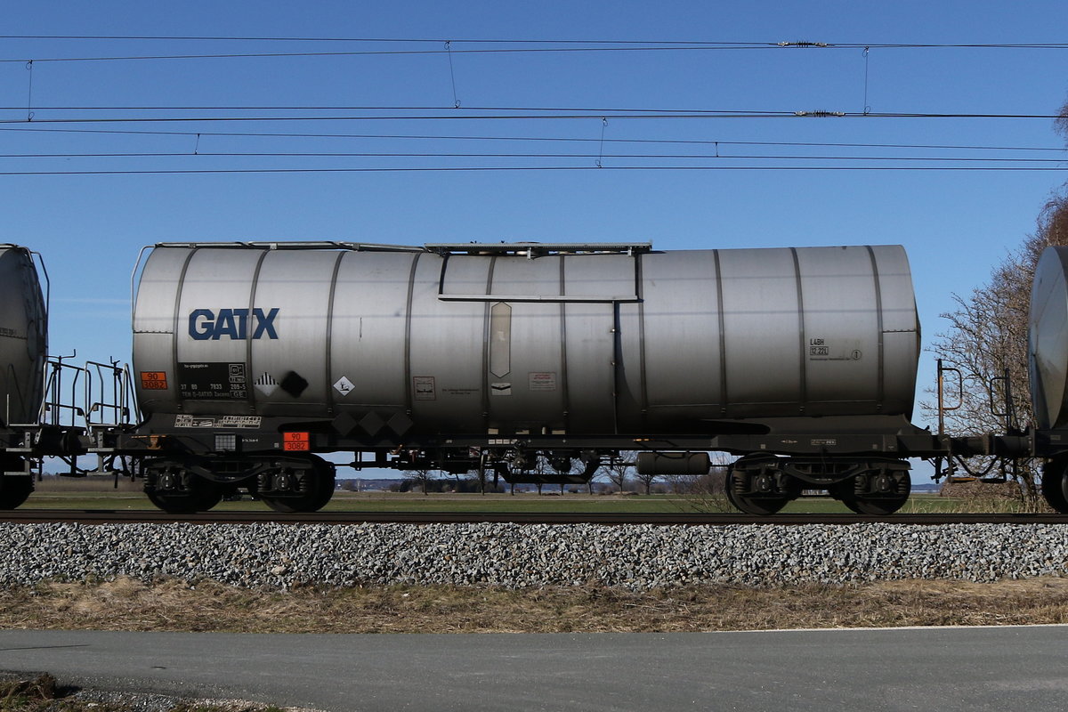 7833 209 (Zacens) von  GATX  am 1. Mrz 2020 bei bersee.