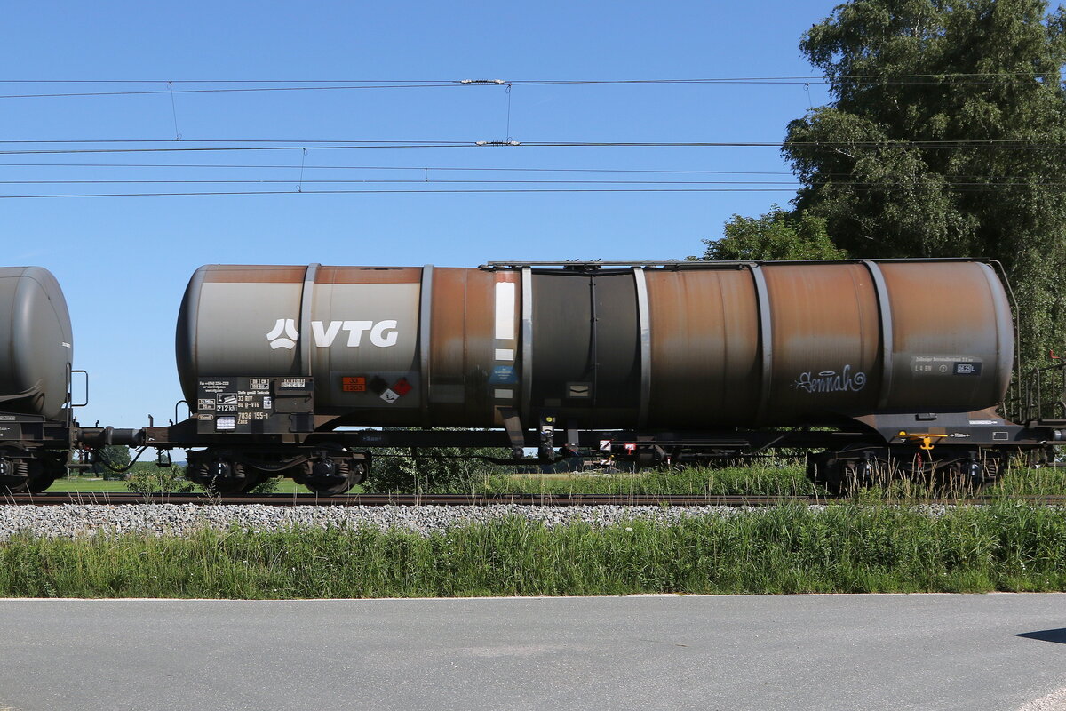 7836 155 (Zans) von  VTG  am 12. Juli 2021 bei bersee.