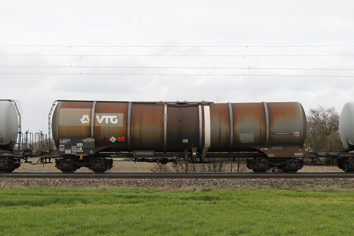 7836 203 (Zans) von  VTG  am 28. Nrz 2019 bei Bremen-Mahndorf.