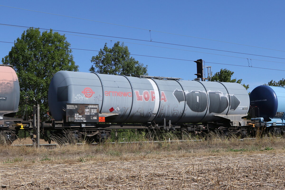 7836 562 (Zans) von  ERMEWA  am 6. August 2022 bei Thngersheim.