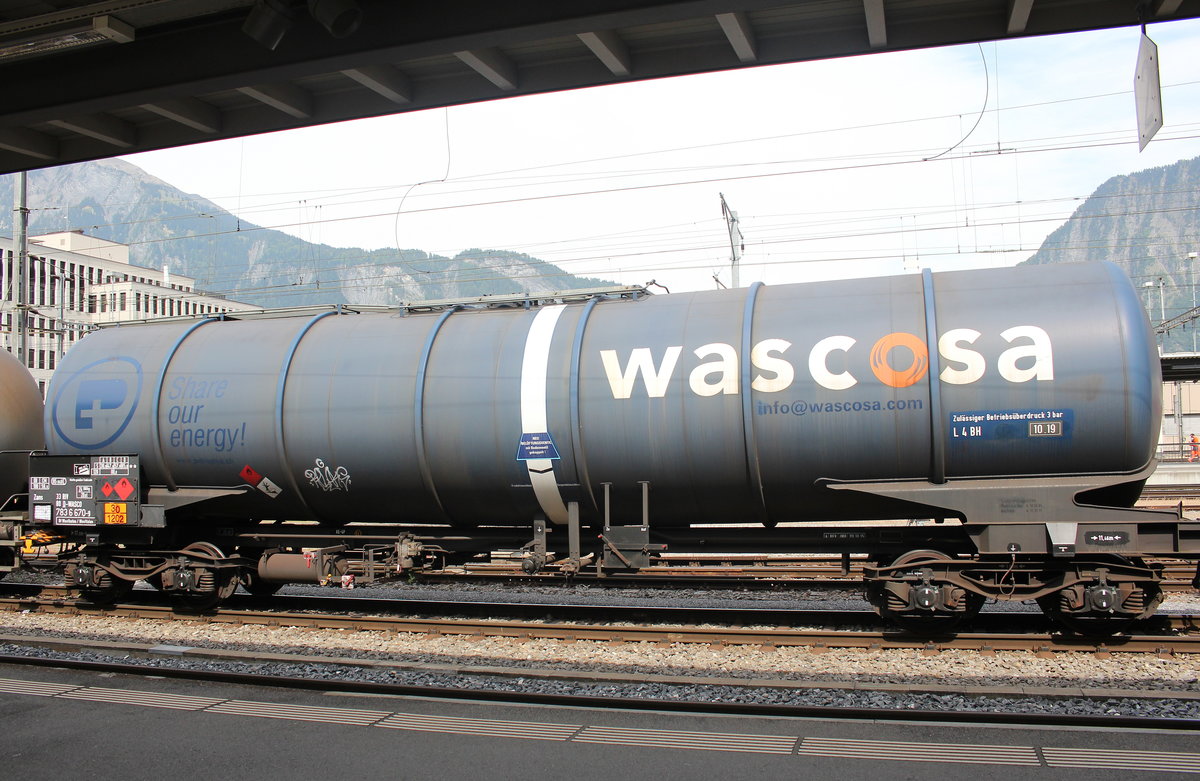 7836 670-9 (Zans) von  WASCOSA  am 27. Mai 2016 in Landquart.