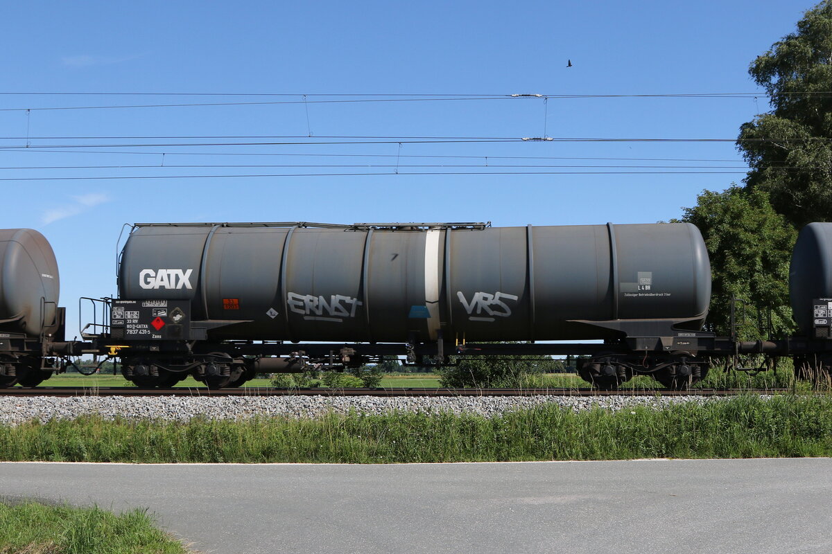 7837 431 (Zans) von  GATX  am 12. Juli 2021 bei bersee.