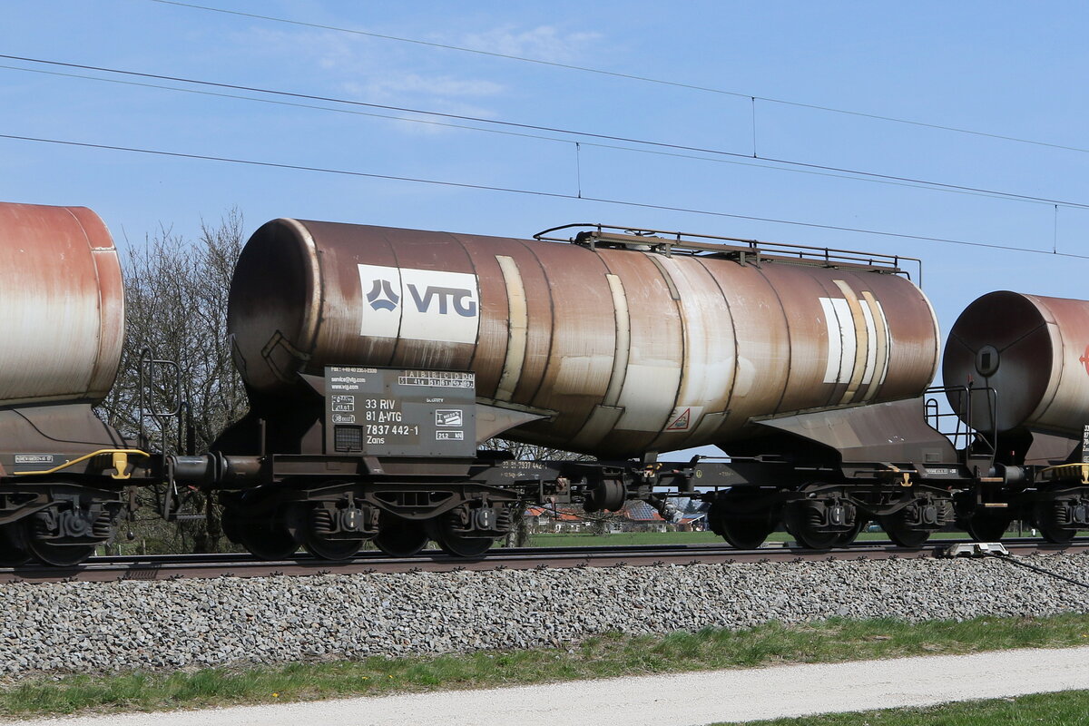 7837 442 (Zans) von  VTG  am 14. April 2022 bei bersee.