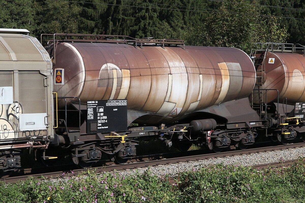 7837 577 (Zans) von  ERMEWA  am 25. September 2021 bei Grabensttt.