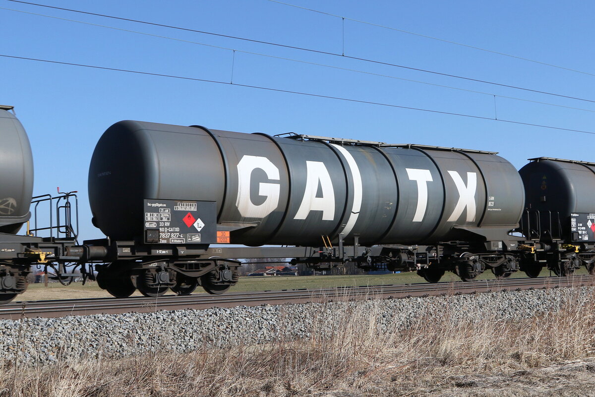 7837 827 (Zans) von  GATX  am 28. Februar 2022 bei bersee.