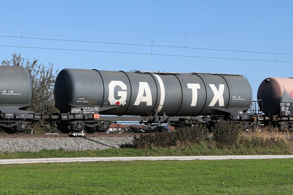 7840 130 (Zacns) von  GATX  am 31. Oktober 2022 bei bersee.