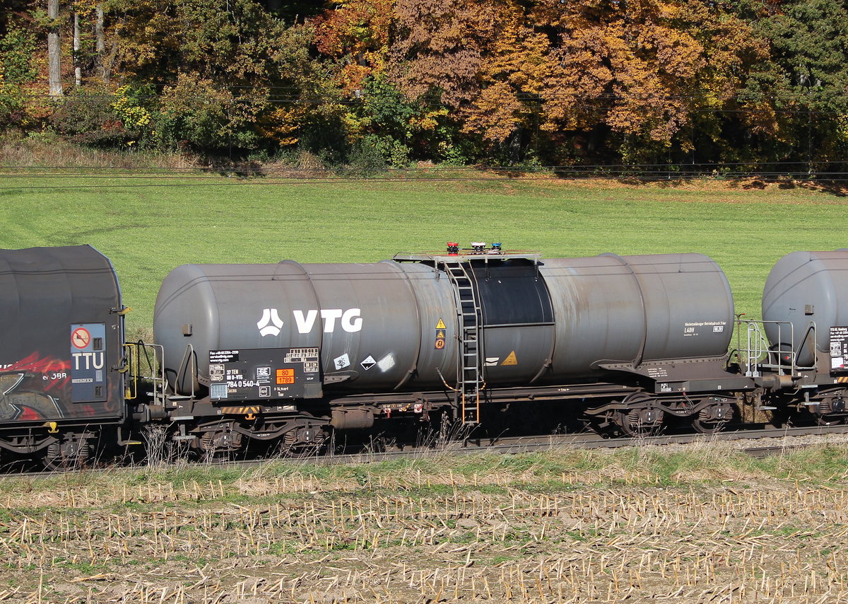 7840 540-4 (Zacns) von  VTG  am 31. Oktober 2016 bei Traunstein.