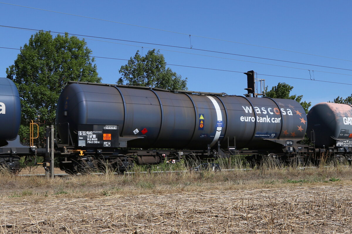 7843 510 (Zans) von  WASCOSA  am 6. August 2022 bei Thngersheim.