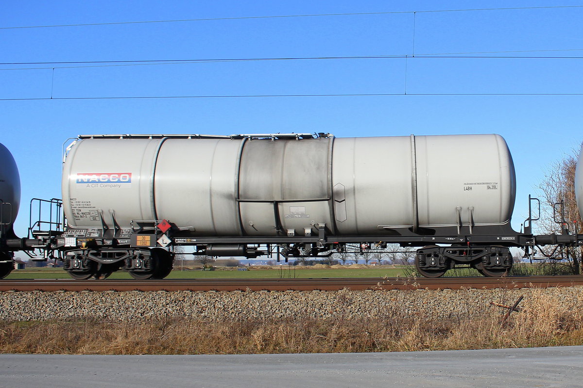 7844 047-2 (Zans) von  NACCO  am 10. Dezember 2016 bei bersee am Chiemsee.