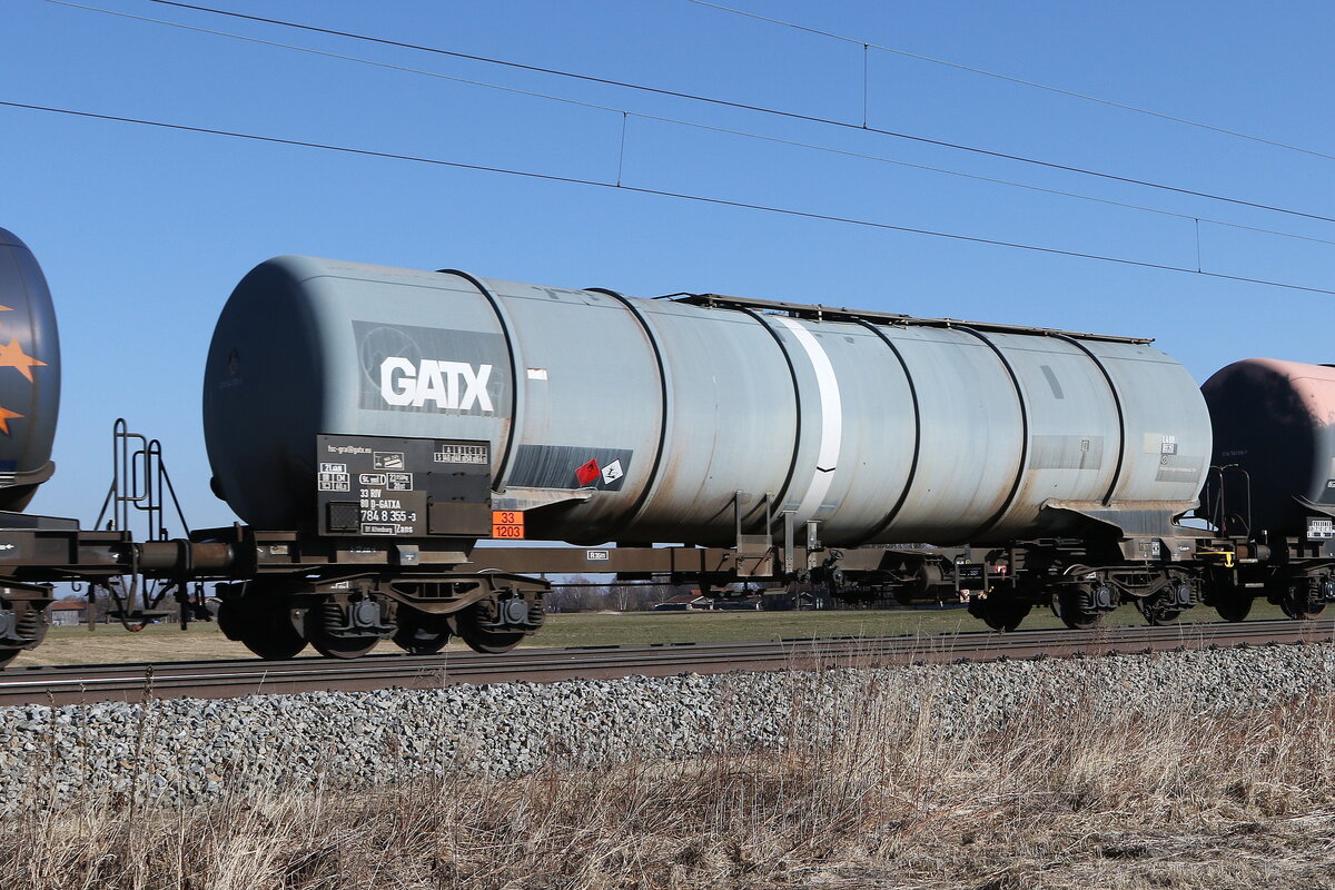 7848 355 (Zans) von  GATX  am 28. Februar 2022 bei bersee.