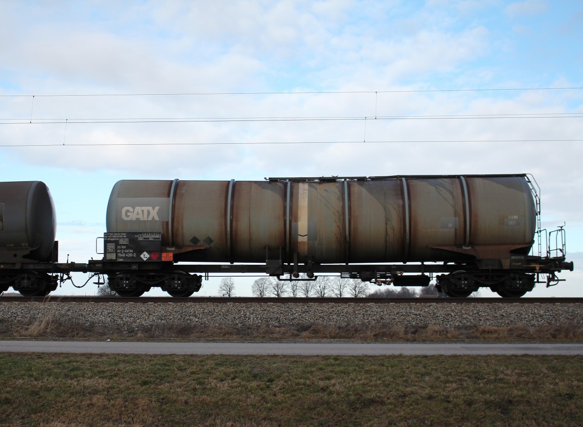 7848 426-5 (Zans) von  GATX  am 6. Januar 2016 bei bersee.