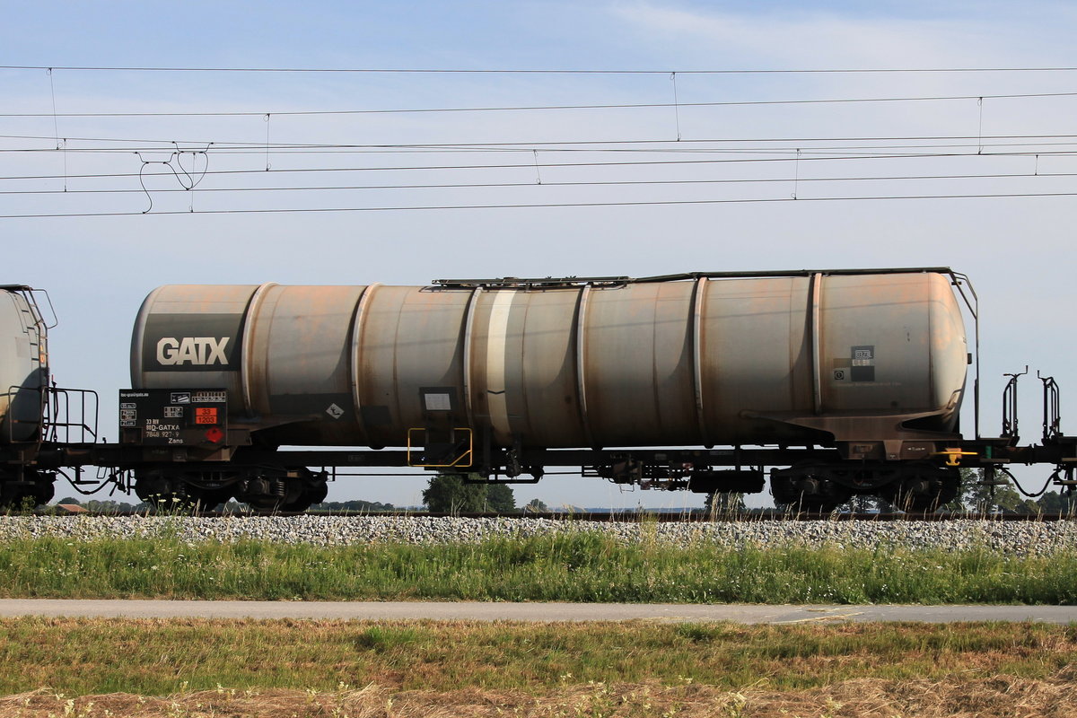 7848 927 (Zans) von  GATX  am 1. Juli 2019 bei bersee.