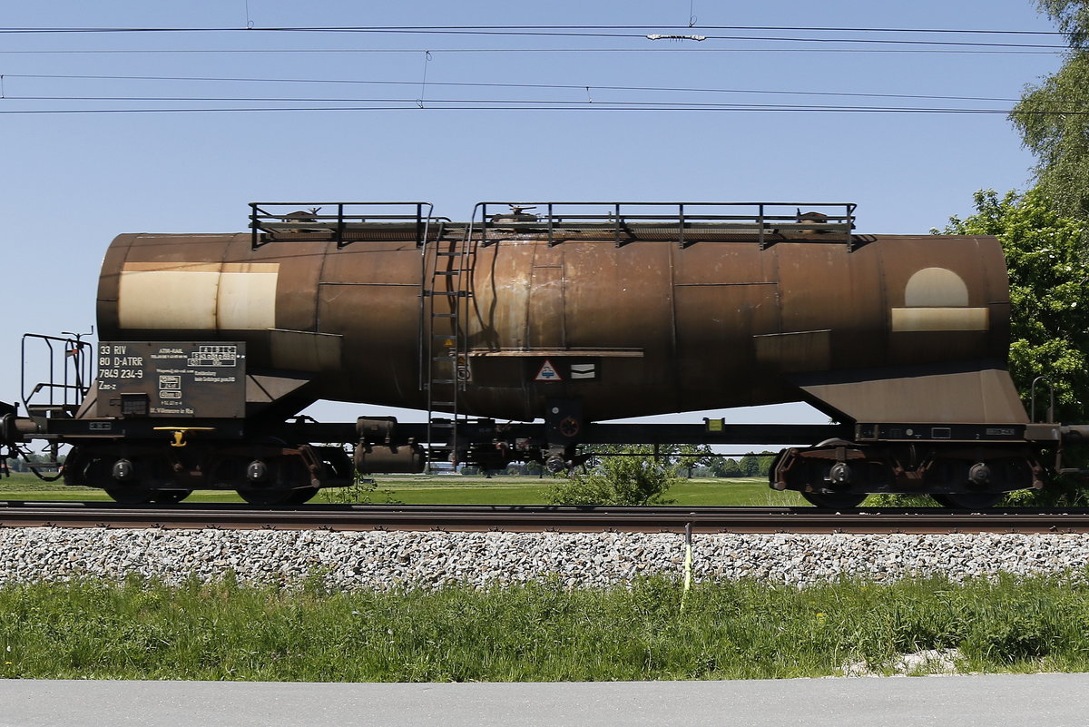 7849 234 (Zas-z) von  ATIR-RAIL  am 6. Mai 2018 bei bersee am Chiemsee.