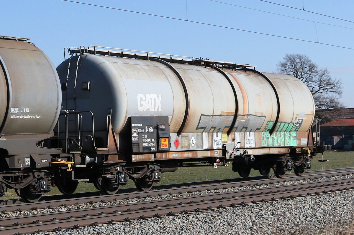 7868 509 (Zacs) von  GATX  am 28. Februar 2022 bei bersee.