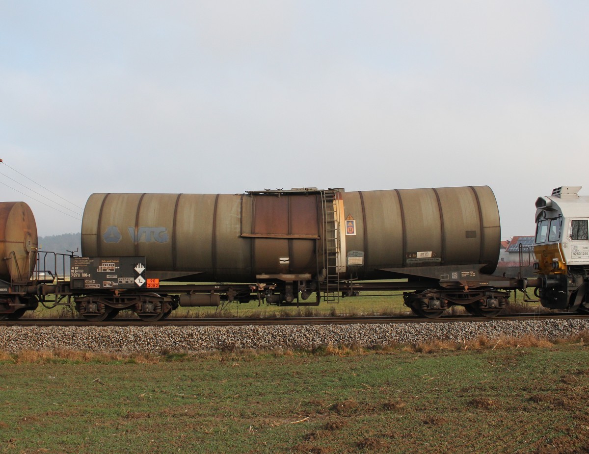 7878 108-9 (Zaes) von  VTG  am 30. Dezember 2015 bei Pirach.