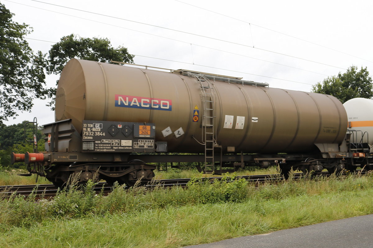 79223 384-6 (Zacens) von  NACCO  am 17. August 2917 bei Drverden.