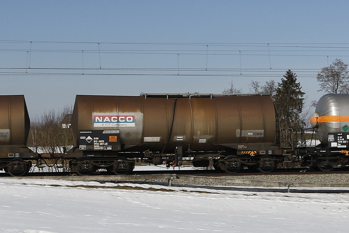 7931 387 (Zacens) von  NACCO  am 23. Februar 2019 bei Grabensttt.