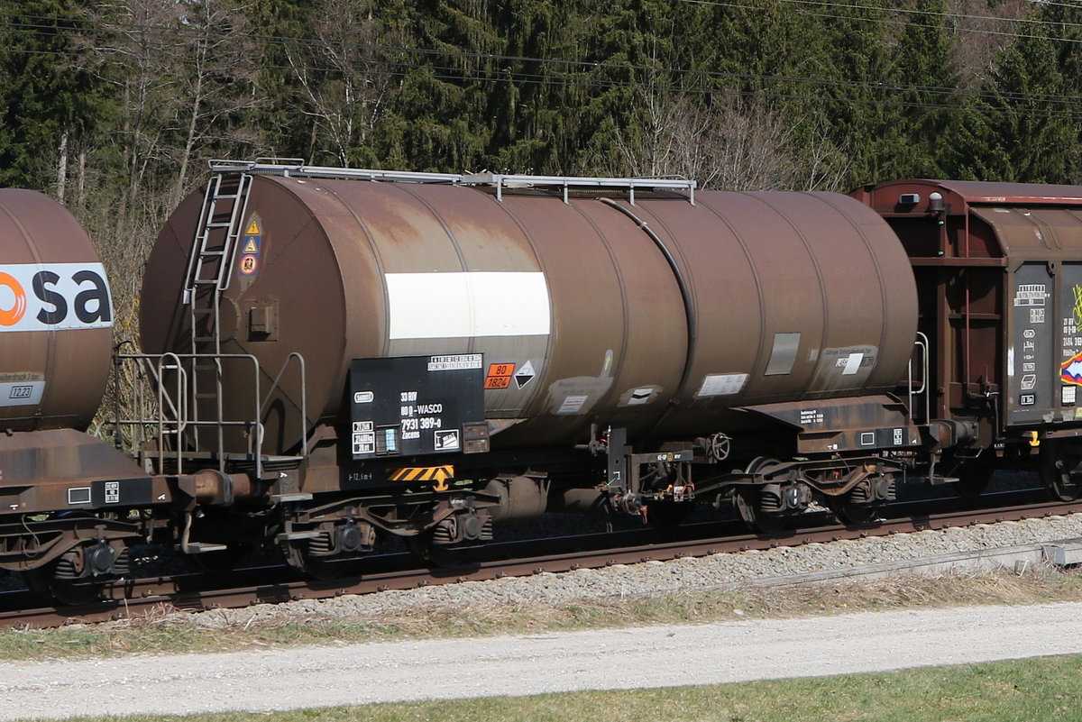 7931 389 (Zacens) von  WASCOSA  am 1. April 2021 bei Grabensttt.